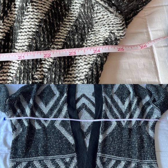 Merona Aztec Open-front Knit Cardigan - Picture 10 of 13